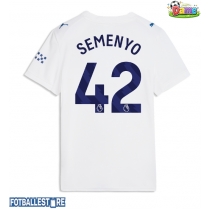 Manchester City Antoine Semenyo #42 Tredjedrakt Dame 2026-27 Kortermet